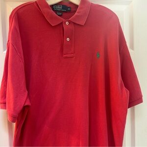 Ralph Lauren Vibrant Red Polo Shirt